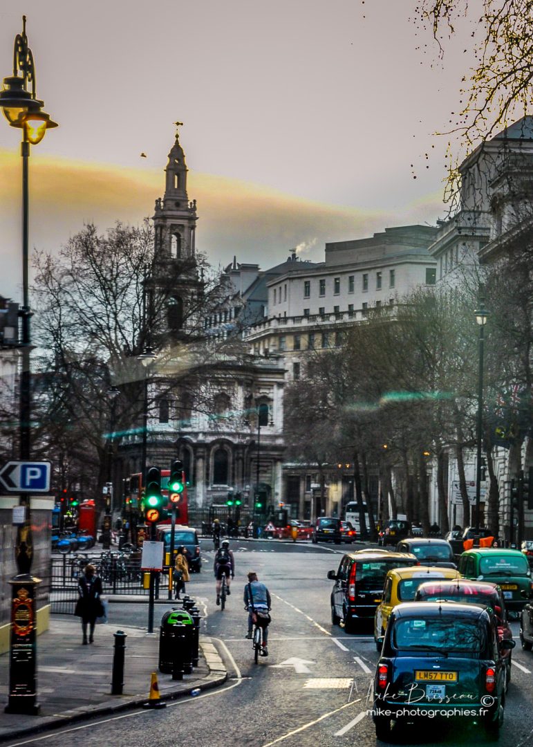 Londres, Urbain, Ville, centre ville, city