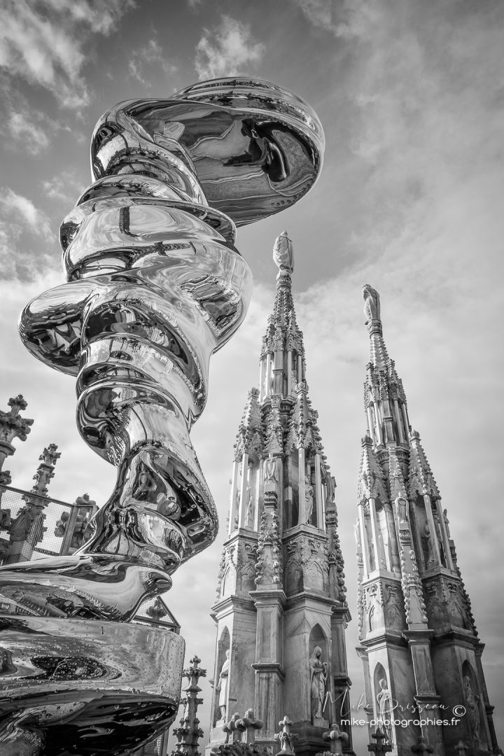 Italie, Milan, N&B, Urbain, Ville, centre ville, city