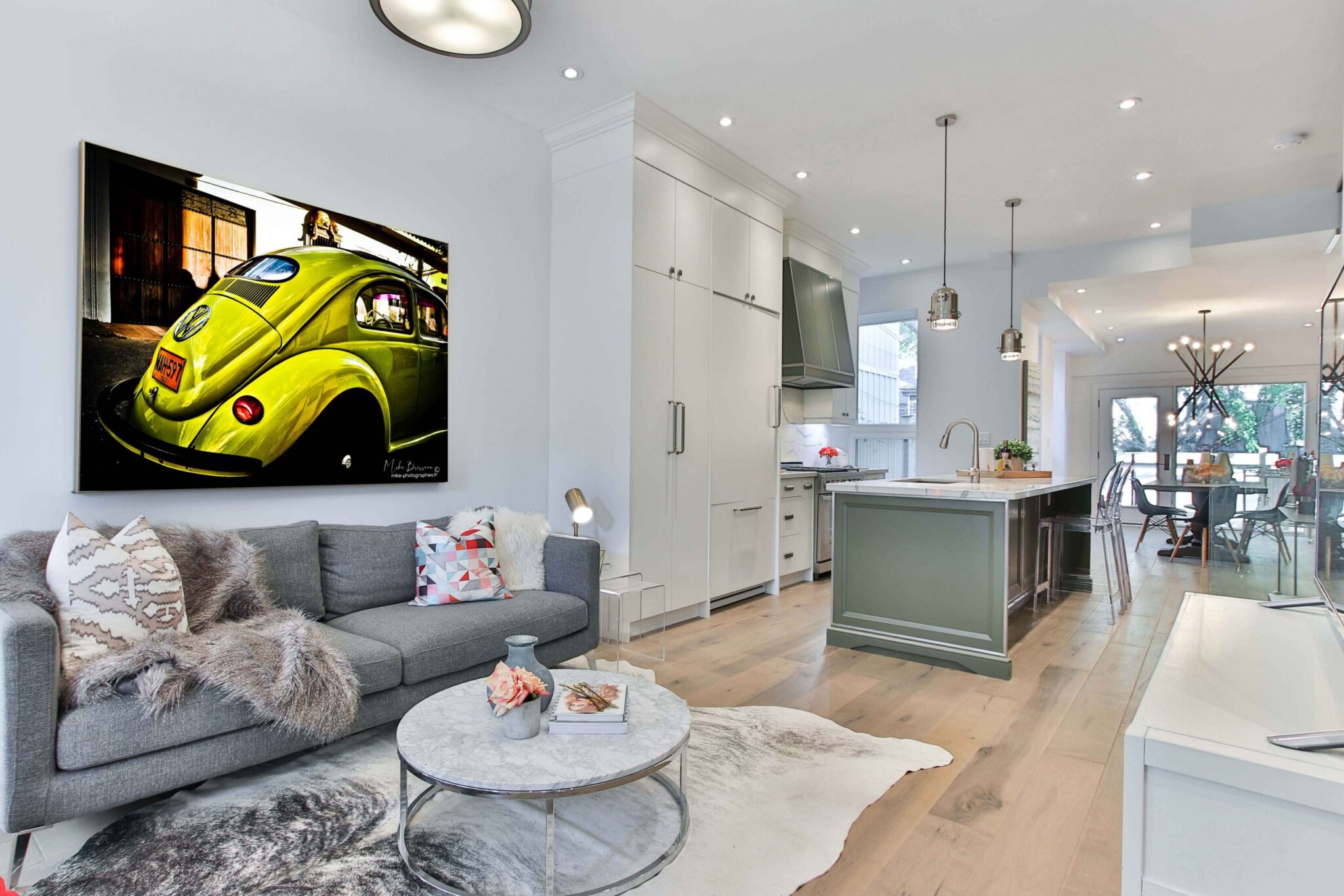 Déco, Décoration, Décoration d'intérieur, Home Staging, Séjour, Tableau photo