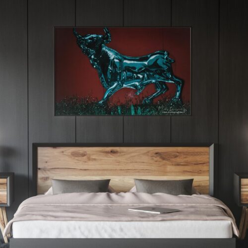 Chambre_sombre, Déco, Décoration, Décoration d'intérieur, Home Staging, Tableau photo