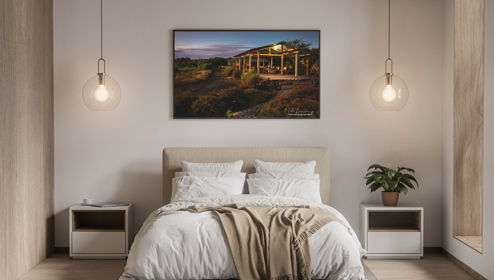 Chambre_claire, Déco, Décoration, Décoration d'intérieur, Home Staging, Tableau photo