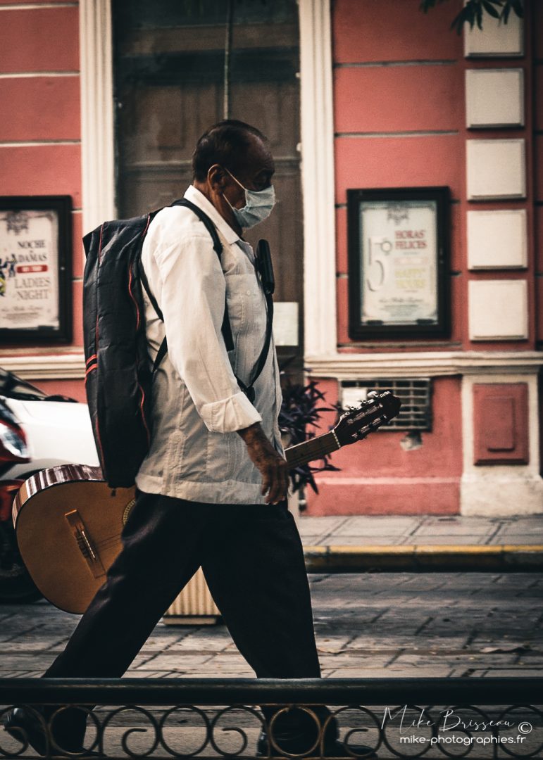 Mexique, Musicien, Mérida, Rue, Urbain, Ville, centre ville, city