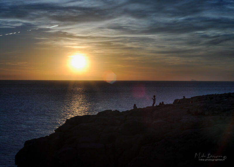 Couché de soleil, Espagne, Formentera
