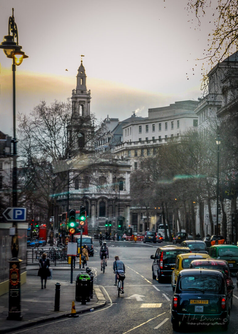 Londres, Urbain, Ville, centre ville, city