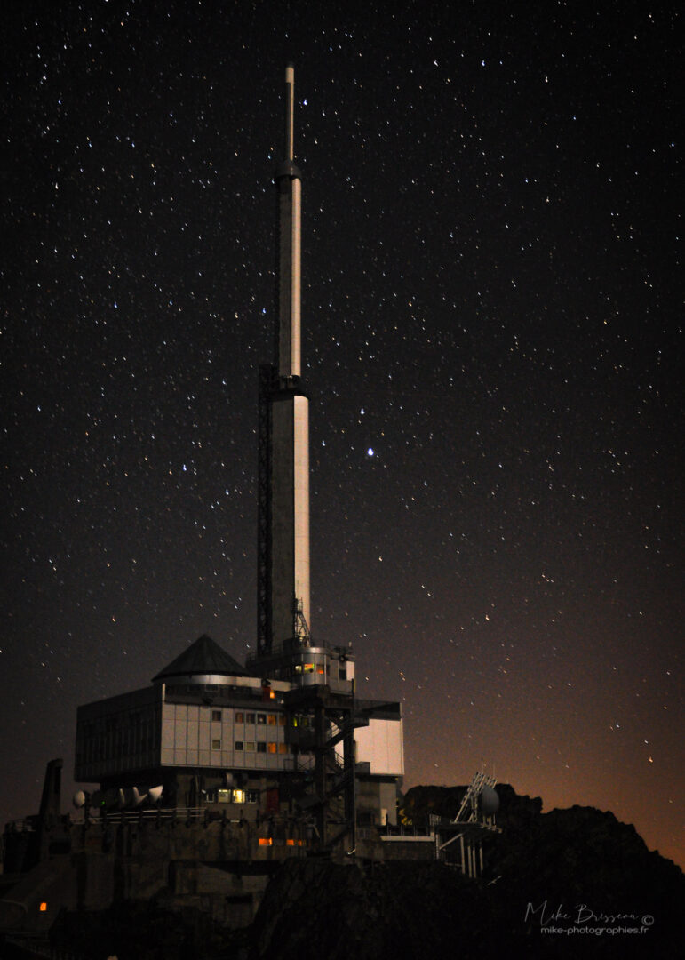 Nuit, Paysages, Photo de nuit, Pic du mIdi, landscape, vue